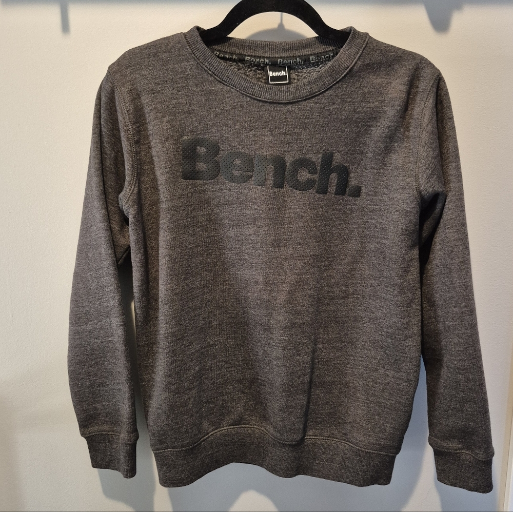 Boys Bench Charcoal Crewneck Sweatshirt